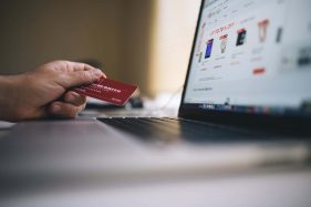 Credit card ready to purchase online
