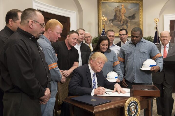 President Donald J. Trump Signs The Section 232 Proclamations On Steel And Aluminum Imports. The Start Of A Trade War?