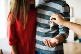 Receiving the keys to our own home