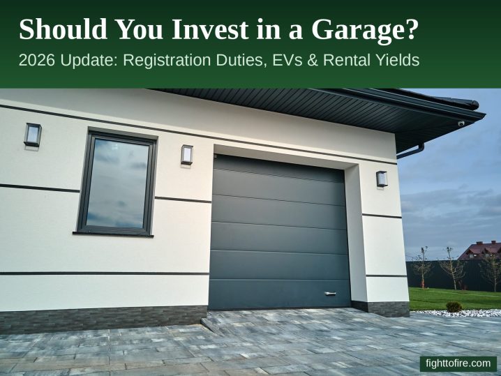 Garage box door in a modern Belgian residential building, 2026 investment update